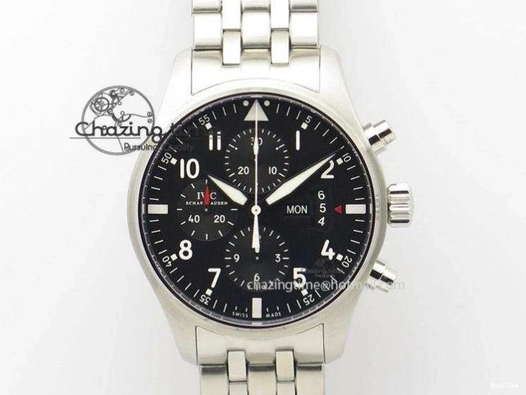 MIROTIME 0228 Versatile Aquatimer Chrono IW376803 V6F 1:1 Best Edition White Dial On SS Bracelet A 7359